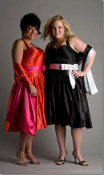 Vestidos de Noche Cortos para Gorditas2 thumb