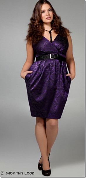 Vestidos de Noche Cortos para Gorditas 2012  thumb3