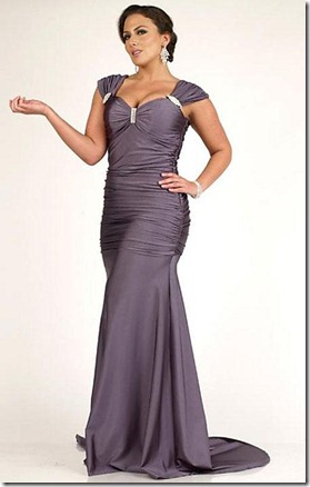 Vestidos de Noche Largos para Gorditas thumb